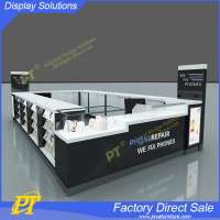 Shopping mall cell phone accessories kiosk phone repair kiosk